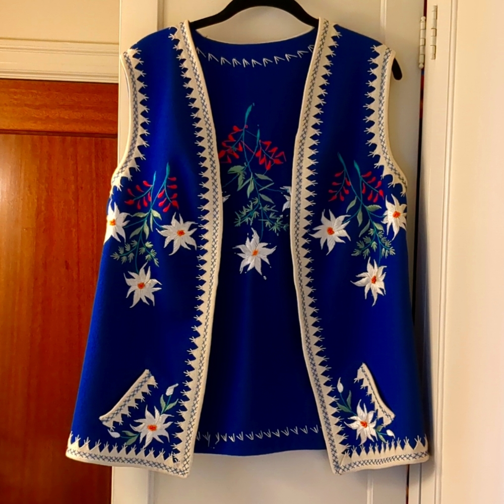 Vintage Polish Folk Vest